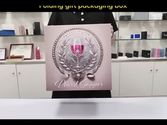 جعبه هدیه های مغناطیسی بسته بندی می شود جعبه تاشو با بسته مغناطیسی