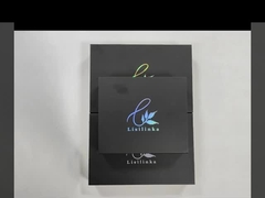 مواد بازیافت شده اندازه سفارشی بسته بندی شکل کتاب جعبه هدیه با پوشش مغناطیسی