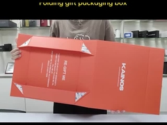 جعبه کشویی محکم و محکم کارتونی لوکس جعبه کاغذی مغناطیسی تاشو برای بسته بندی هدیه