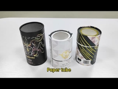 لوگو سفارشی قوطی سیلندری دور قوطی گیتاب سیلندری برای لوازم آرایشی