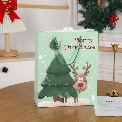 پاکت های کاغذی کریسمس بازیافت شده سبز سازگار با محیط زیست راه حل های بسته بندی هدیه تعطیلات پایدار