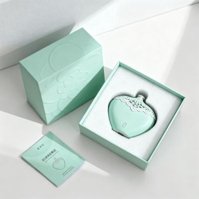 جعبه هدیه عطر 50 میلی لیتری زنانه صورتی منحصر به فرد سفارشی با درب و پایه محکم، بسته بندی آروماتراپی ساخته شده از کاغذ