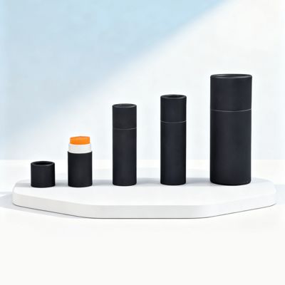 لوله کاغذی استوانه ای سفارشی برای مسواک، روغن ضروری، شمع، قهوه، چای، بسته بندی، مواد کاغذ کرافت و مقوا