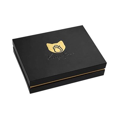 دو تکه پوشش سخت و جعبه پایه با لایه بندی مت و پوشه اسفنج