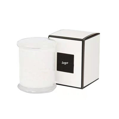 کاغذ پوشش داده شده بطری شمع عطر شده بسته بندی کاغذ تاشو با چاپ معکوس