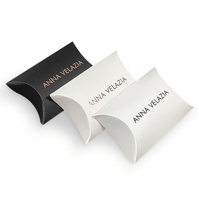 فولیک داغ / UV / ورنیش سطح پایان بخش کاغذ کوچک بالش جعبه بسته بندی برای شادی نعمت