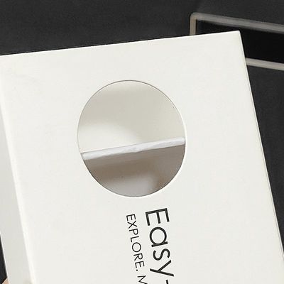 بسته بندی جعبه کاغذی کوچک و سخت بازیافت شده بسته بندی جعبه اسلایدی سفارشی