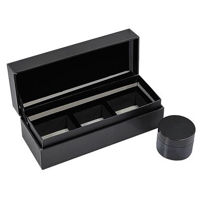 برچسب خصوصی چند شمع عطر دار جعبه 3 تکه با پوشه کاغذی طراحی سفارشی