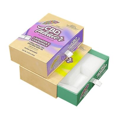 4C/UV/Lamination/Embossing/Stamping Meterd Inhaler کاغذ کشویی بسته بندی با فوم