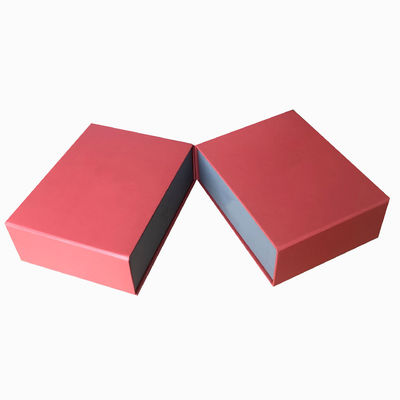 کاغذ کارتونی قرمز خالی ساعت مچ دست جعبه هدیه بسته بندی سفارشی