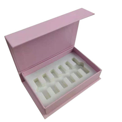 سفارش سفارشی پذیرفته شده 5ml 8ml 10ml عطر هدیه مجموعه بسته بندی جعبه با پوشه اسفنج