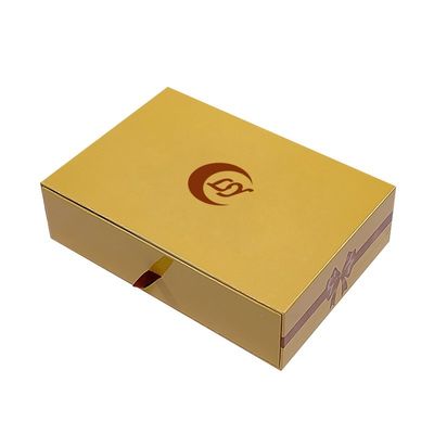 جعبه هدیه کشویی سیاه برای لوگو سفارشی شال ابریشم لباس زیر جوراب کتونی بسته بندی