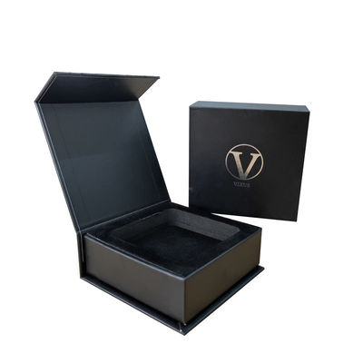 جعبه گرافیک مغناطیسی شکل کتاب عطر بطری بسته بندی کاغذی جعبه هدیه با پنجره PVC