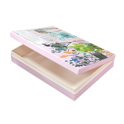 کاغذ چاپی رنگی جعبه بسته بندی جواهرات سفارشی جعبه کارتونی بازیافت شده