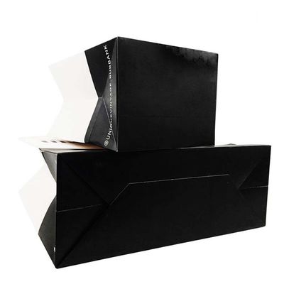 طرح های سفارشی OEM کوله کاغذی خرید هدیه مات لوکس با لوگو برای کفش لباس