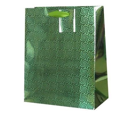 کوله خرید هدیه کاغذی سبز ماتی لوکس برای بسته بندی لباس