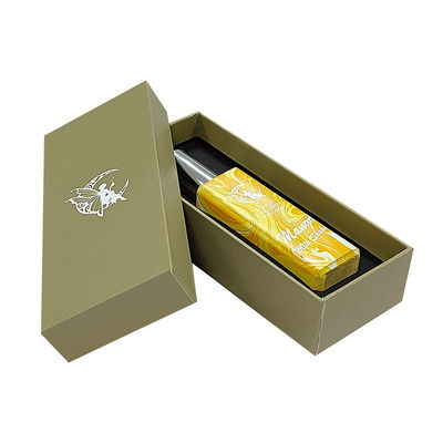 لوگو سفارشی طلای کوچک پوشک لوکس و پایه بطری عطر جعبه هدیه کاغذی محکم