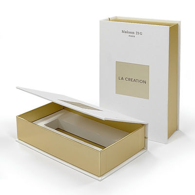 Custom luxury paper packaging magnetic closure gift box custom logo paper magnetic box for perfume cosmetic packaging بسته بندی های مغناطیسی برای بسته بندی عطر