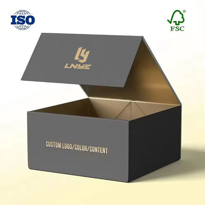 جعبه بسته بندی کاغذی با کیفیت بالا جعبه هدیه مقوا جعبه کاغذی خاص تاشو مغناطیسی تاشو