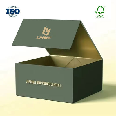 جعبه بسته بندی کاغذی با کیفیت بالا جعبه هدیه مقوا جعبه کاغذی خاص تاشو مغناطیسی تاشو