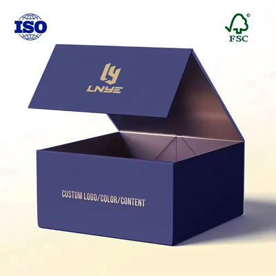 جعبه بسته بندی کاغذی با کیفیت بالا جعبه هدیه مقوا جعبه کاغذی خاص تاشو مغناطیسی تاشو