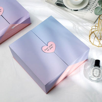 جعبه باز دو درب با رنگ عطر ساعت بسته بندی جعبه هدیه با لوگو خود
