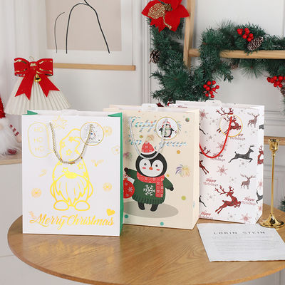 پاکت های کاغذی کریسمس بازیافت شده سبز سازگار با محیط زیست راه حل های بسته بندی هدیه تعطیلات پایدار