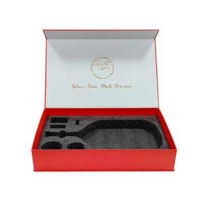 عمده فروش سفارشی چاپی جعبه های بزرگ مغناطیسی بسته بندی برای بدمینتون و راکت پدل جعبه های بزرگ هدیه با چاپ لوگو