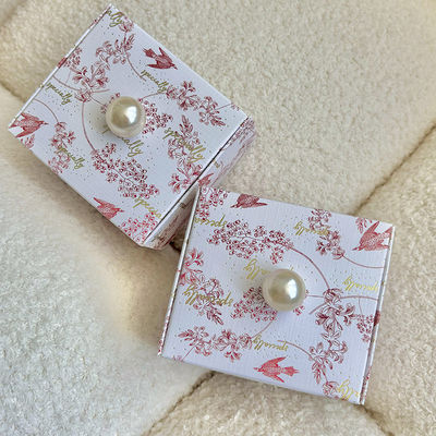 جعبه جواهرات و ساعت لوکس سفارشی جعبه جواهرات شخصی جعبه شیک برای انگشتر، گردنبند و ساعت