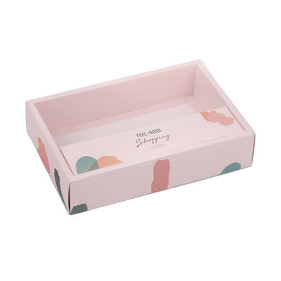 جعبه هدیه لباس شخصی با کیفیت بالا برای جوراب لباس زیر لوازم جانبی پوشاک بسته بندی طرح آستین با پنجره