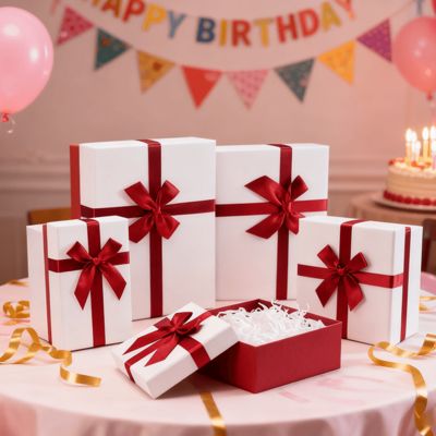 جعبه هدیه لوکس سفارشی کارخانه با درب، مقوای روکش‌دار با لمینیت مات، برجسته‌کاری، و مهر زنی برای بسته‌بندی هدیه