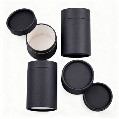 لوله کاغذی استوانه ای سفارشی برای مسواک، روغن ضروری، شمع، قهوه، چای، بسته بندی، مواد کاغذ کرافت و مقوا