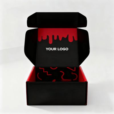 جعبه‌های کفش زنانه لوکس سفارشی با لوگو بسته‌بندی پستی سازگار با محیط زیست مقوایی برای کفش یا لباس