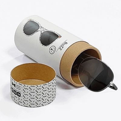 جعبه بسته بندی لوله ای مت / برقی برای عینک های لوکس بسته بندی عینک آفتابی