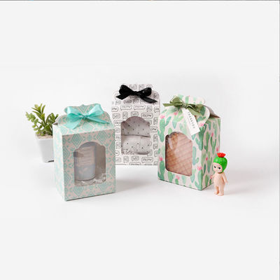 لوازم آرایشی اسباب بازی سفارشی پوشاک کارتن نمایش شفاف بسته بندی عروسک سفارشی با پنجره شفاف PVC