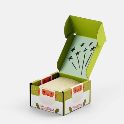 بسته بندی شخصی شده لوکس سفارشی شده جعبه های حمل و نقل جعبه های هدیه کریسمس برای هدیه های تعطیلات